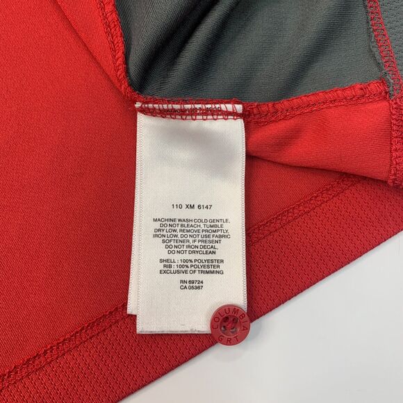 Columbia Polo Shirt Mens L Large Red Columbia Grt Omni Dry Short Sleeve Golf - Picture 7 of 11